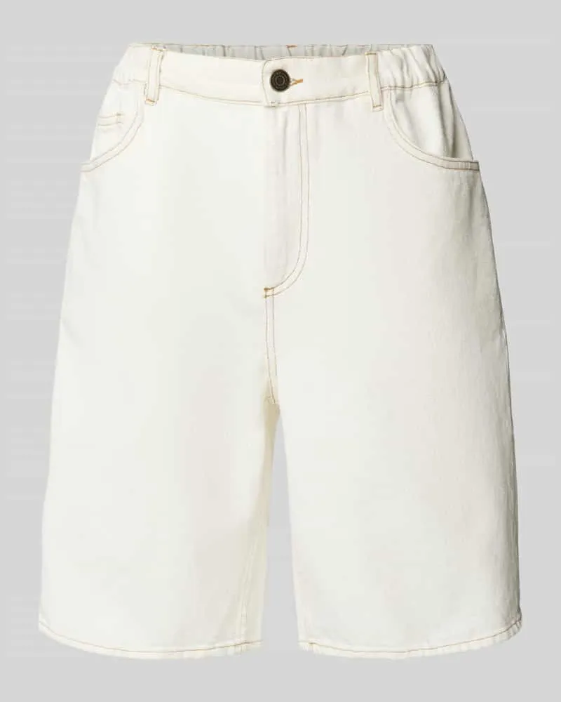 American Vintage Shorts mit 5-Pocket-Design Modell 'JOZASTREET Offwhite