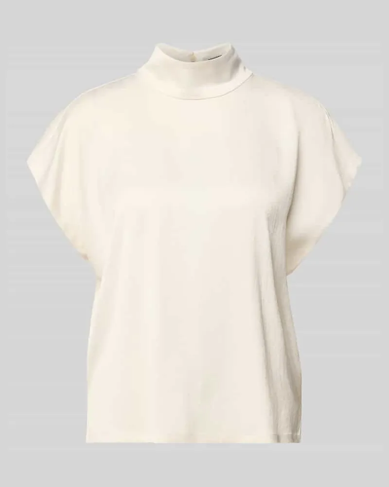 Drykorn Blusenshirt mit Stehkragen Modell 'ALARIA Ecru