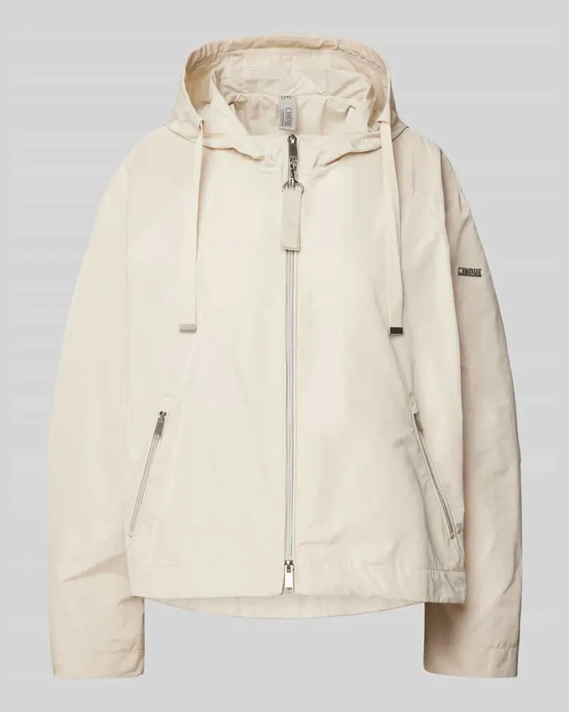 cinque Jacke mit Kapuze Modell 'CATALANA Beige