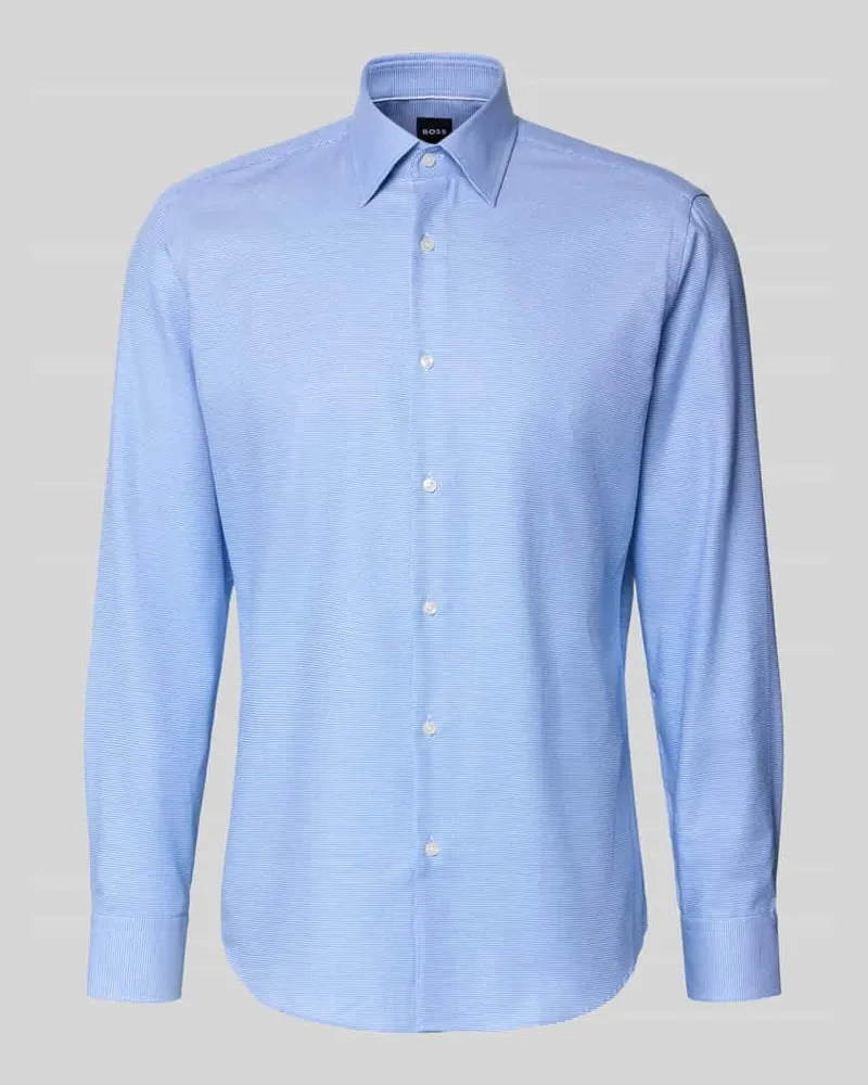 HUGO BOSS Regular Fit Businesshemd aus reiner Baumwolle Modell 'JOE Royal