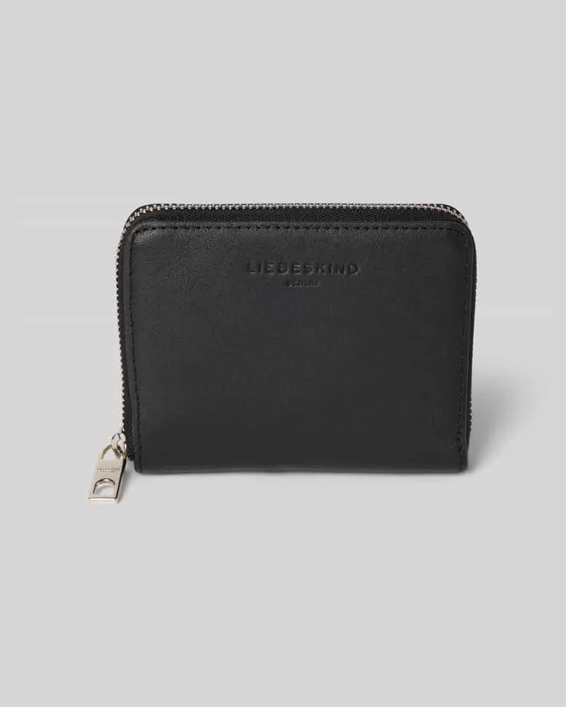 Liebeskind Portemonnaie mit Label-Detail Modell 'Conny Black