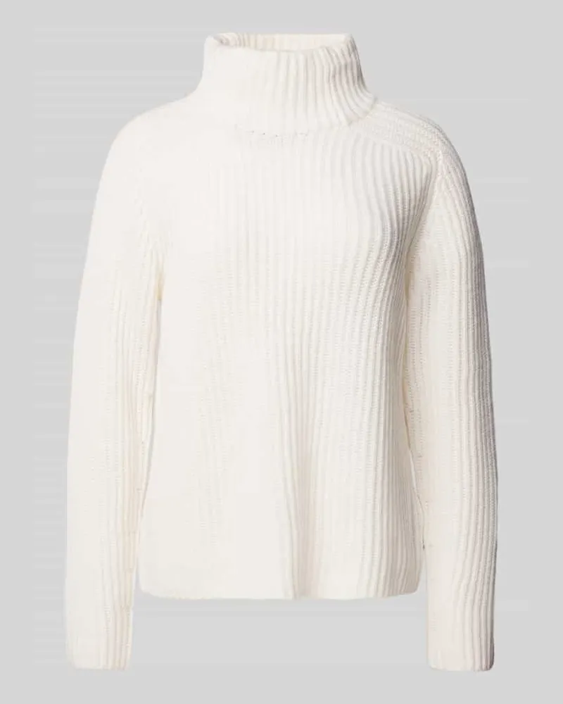 Mos Mosh Strickpullover mit Turtleneck Modell 'Thyra Ecru