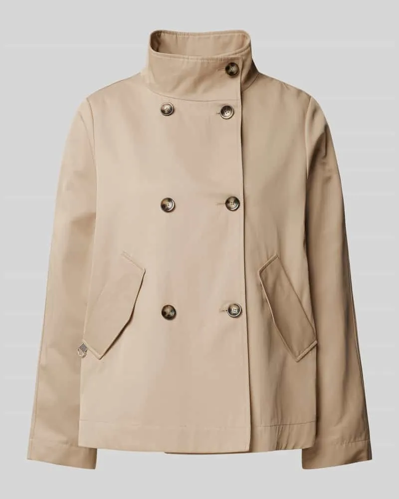 cinque Trenchcoat mit Pattentaschen Modell 'JOLINA Beige