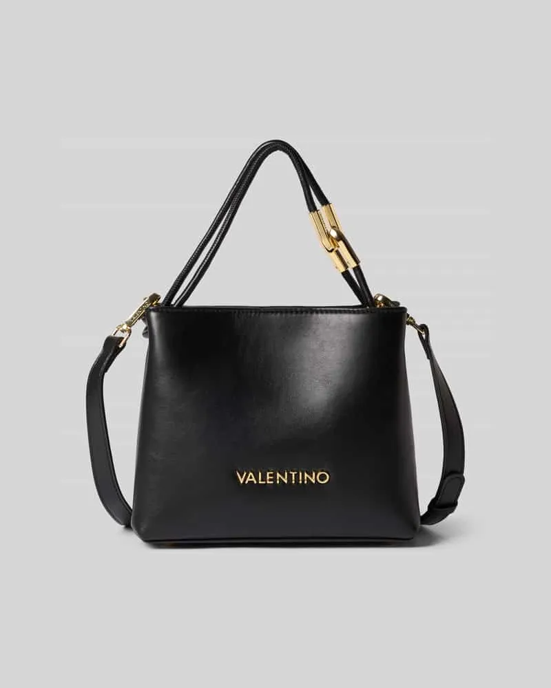 Valentino Bags Umhängetasche mit Label-Schriftzug Modell 'FABLE RE Black