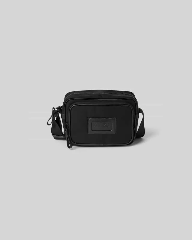 Kenzo Crossbody Bag mit Label-Detail Black