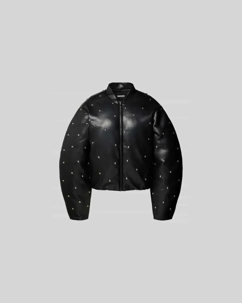 ROTATE Birger Christensen Jacke mit Stehkragen Black