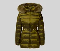 Steppjacke mit Kunstfell-Besatz Modell 'Trimmed