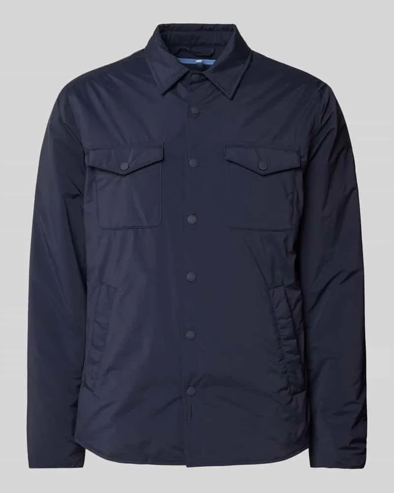 People of Shibuya Jacke mit Brustpattentaschen Modell 'KISO Marine