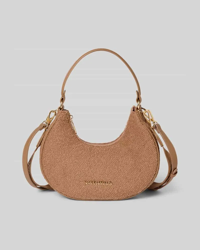 Valentino Bags Handtasche mit Label-Applikation Modell 'SHELBY Camel
