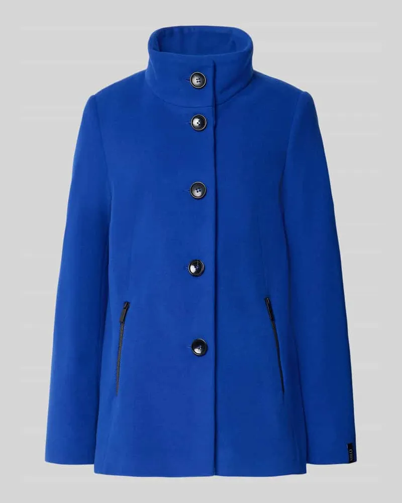 Milo Coats Jacke aus Schurwoll-Mix mit Kaschmir-Anteil Modell 'Janna Blau