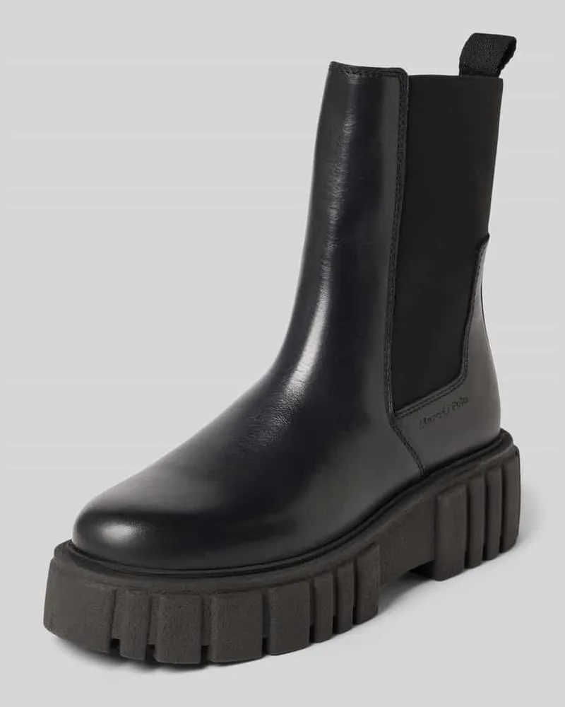 Marc O'Polo Chelsea Boots aus echtem Leder Modell 'CHRISTEL 1A Black