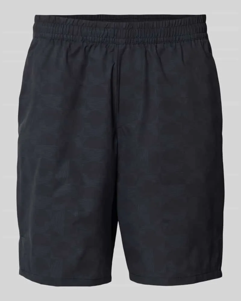 HUGO BOSS Shorts mit elastischem Bund und Gesäßtasche Black