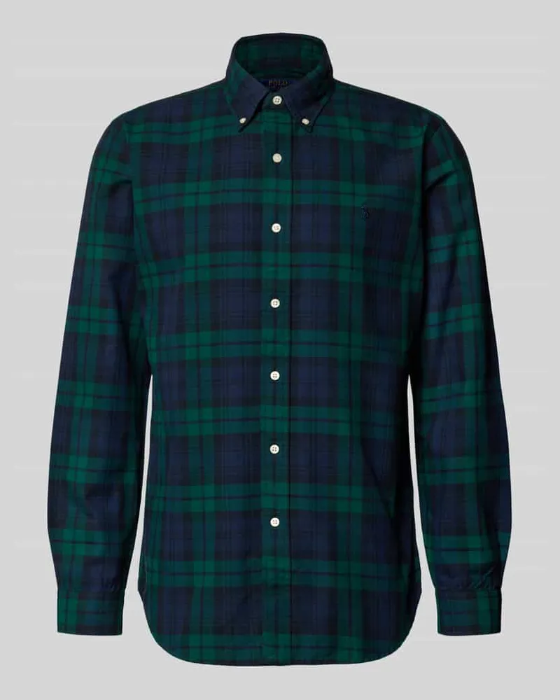 Ralph Lauren Regular Fit Freizeithemd aus reiner Baumwolle Marine