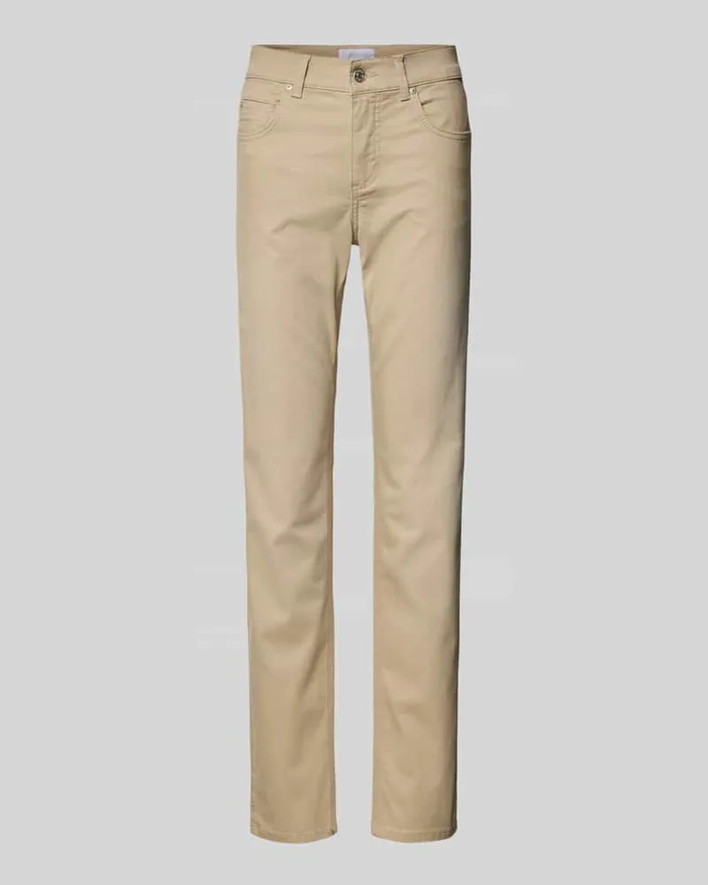 ANGELS  Jeans mit Eingrifftaschen Modell 'CICI Sand