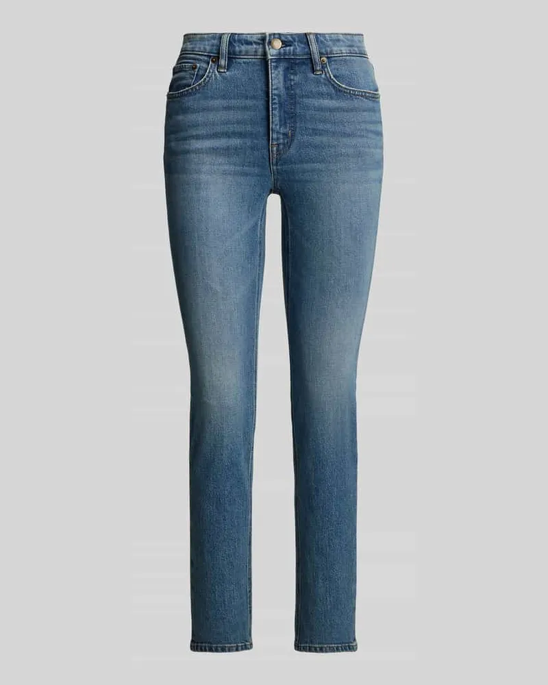 Ralph Lauren Straight Fit Jeans aus Baumwoll-Mix Jeansblau