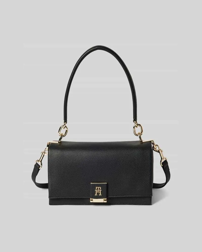 Tommy Hilfiger Handtasche mit Label-Applikation Black