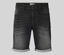 Slim Fit Jeansshorts im 5-Pocket-Design