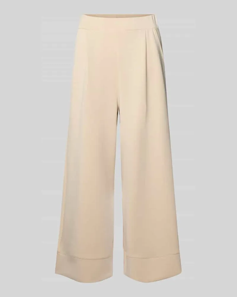 Rich&Royal Wide Leg Sweatpants mit Eingrifftaschen Beige