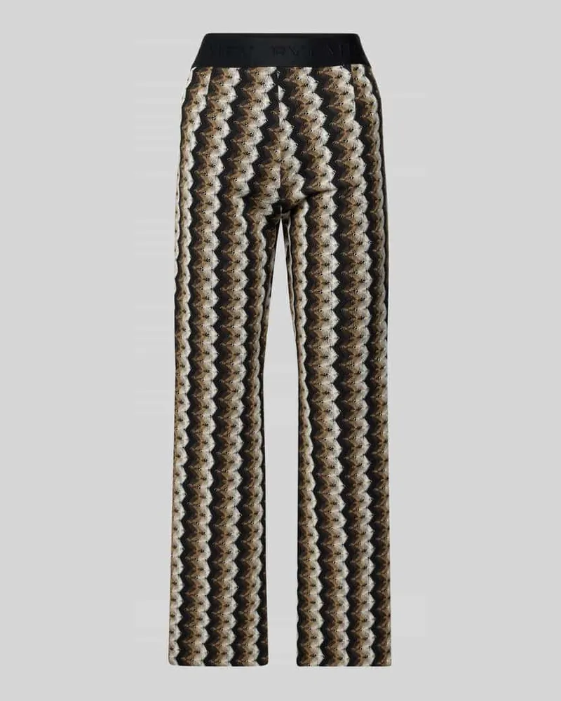 Cambio Stoffhose in verkürzter Passform Modell 'FAITH Schoko