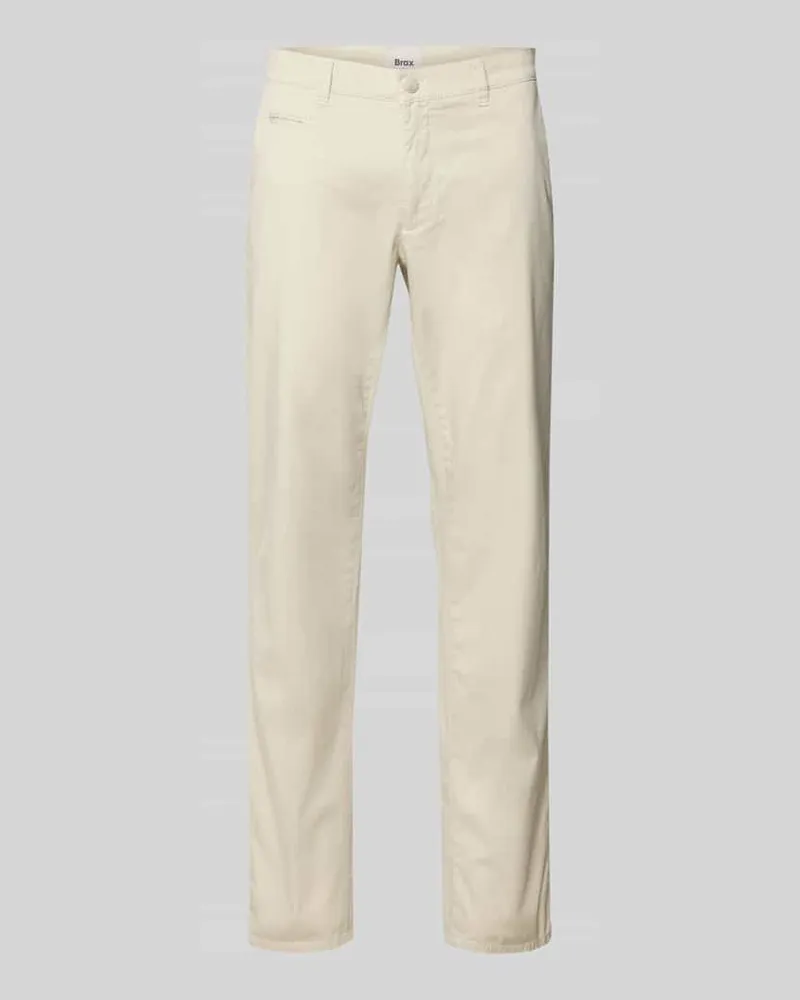 Brax Fein strukturierte Slim Fit Hose Modell 'Fabio Kitt