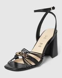 Guess High Heels mit Label-Detail Modell 'KEELAN Black