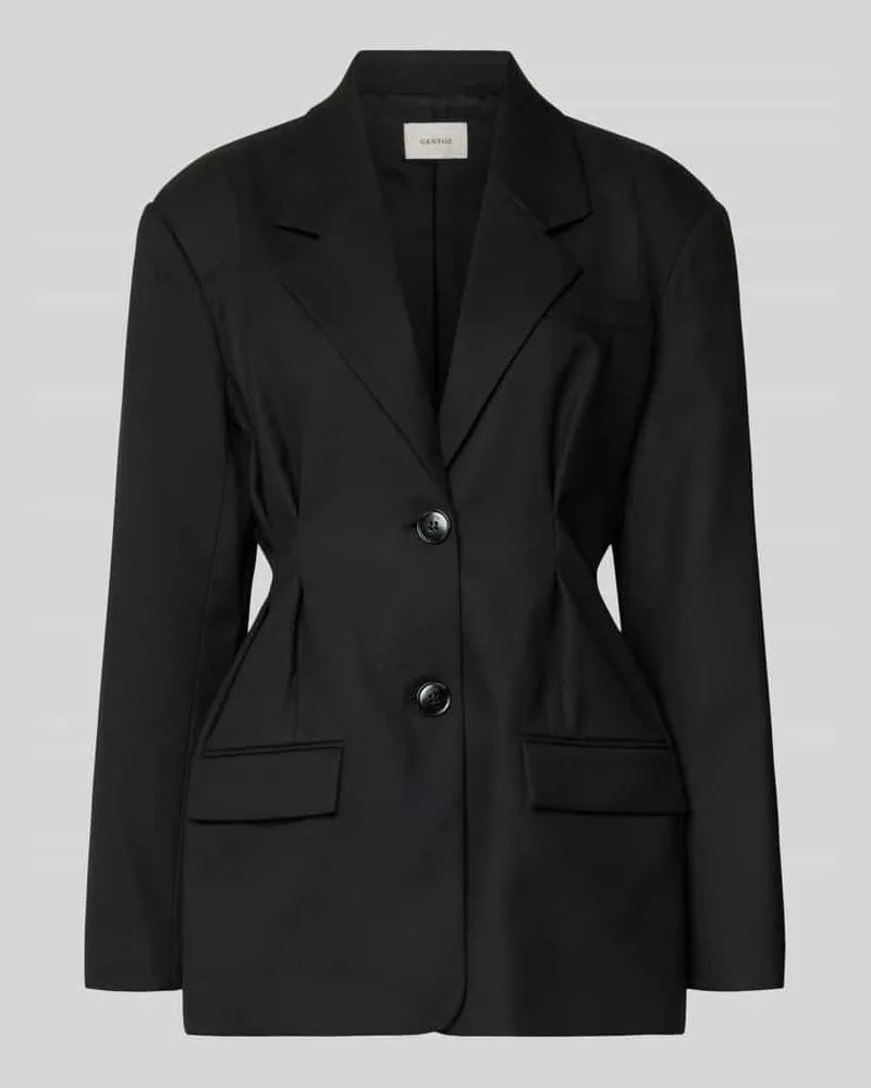 Gestuz Blazer mit Reverskragen Modell 'paula Black