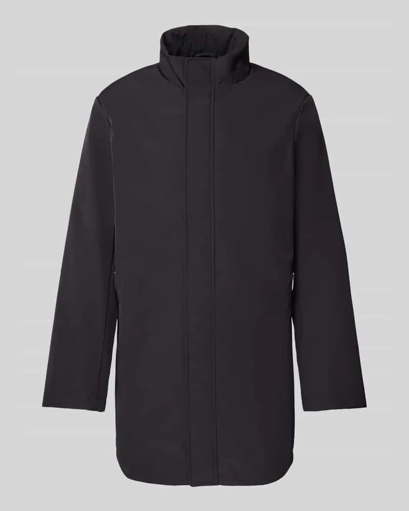 Armani Exchange Trenchcoat mit Stehkragen Marine