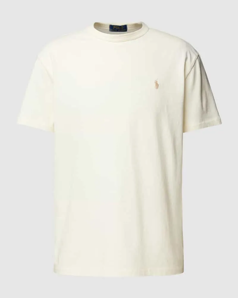 Ralph Lauren T-Shirt mit Rundhalsausschnitt Offwhite