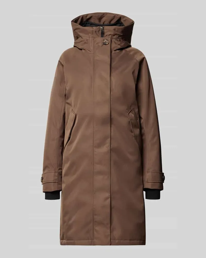 Didriksons 1913 Parka mit Kapuze Modell 'LUNA Schlamm