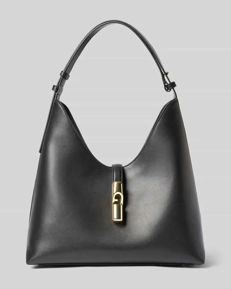 Furla Handtasche aus echtem Leder Modell 'GOCCIA Black