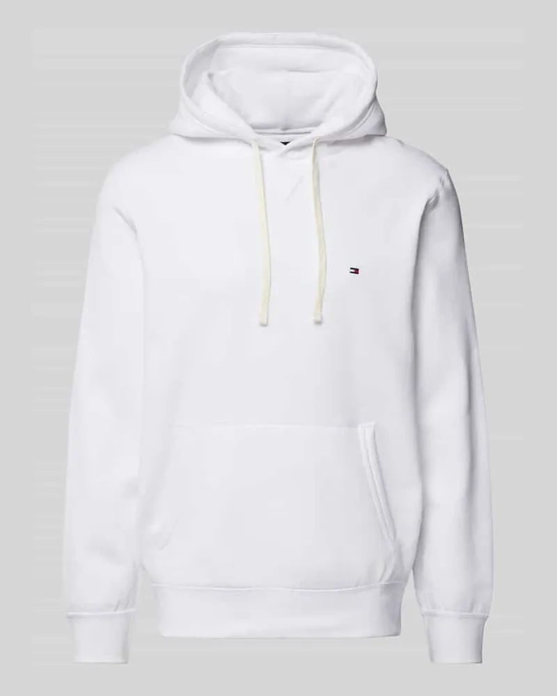 Tommy Hilfiger Loose Fit Hoodie mit Kapuze Weiss