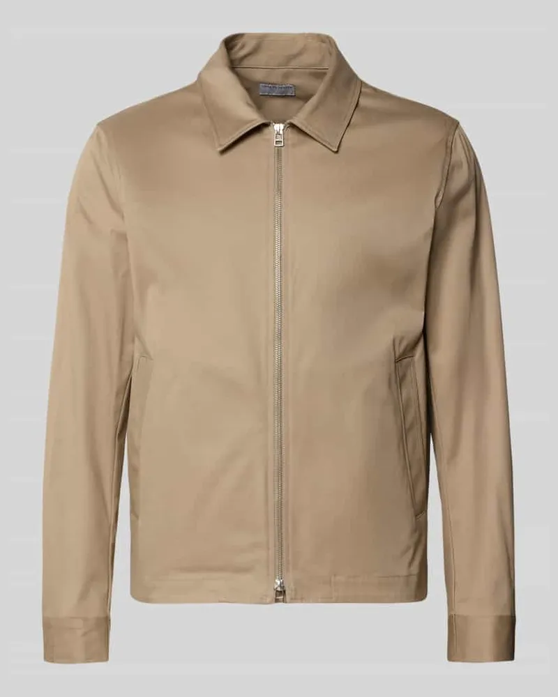 Tiger of Sweden Jacke mit Reißverschluss Modell 'BARNABY Beige