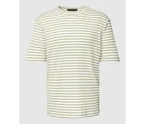 T-Shirt mit Streifenmuster Modell 'RAPHAEL
