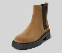 Chelsea Boots aus Leder mit Zugschlaufe Modell 'CHUNKY