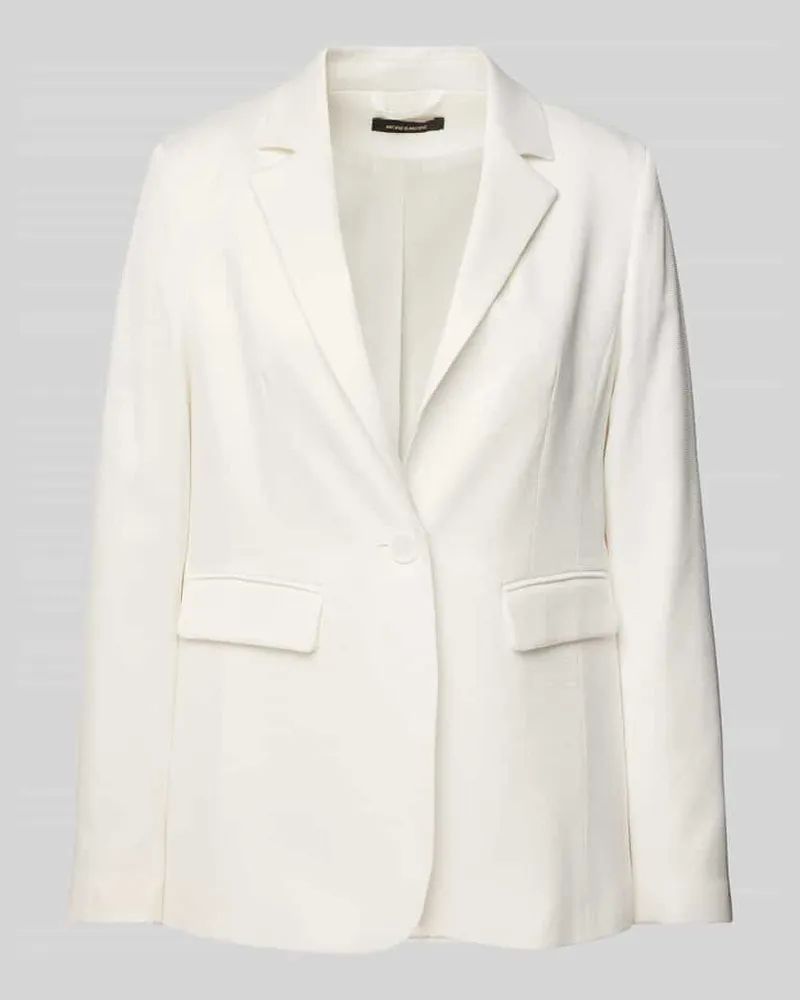 More & More Blazer mit Strukturmuster Offwhite