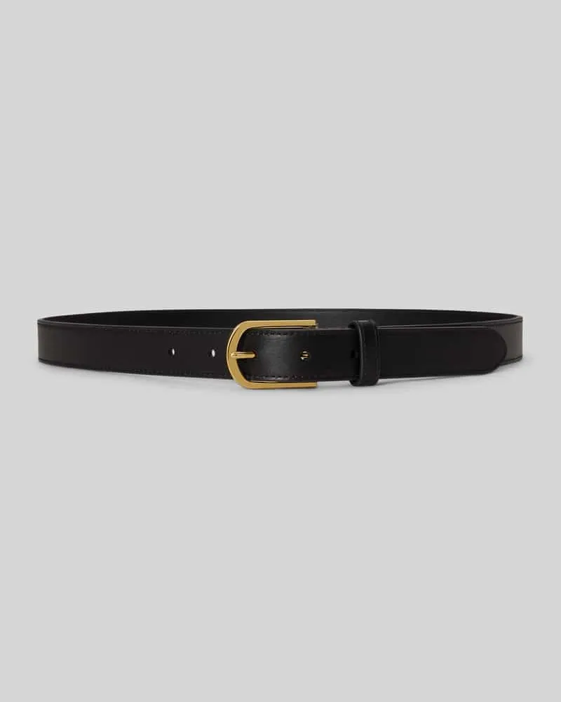 Ralph Lauren Gürtel aus echtem Leder Black