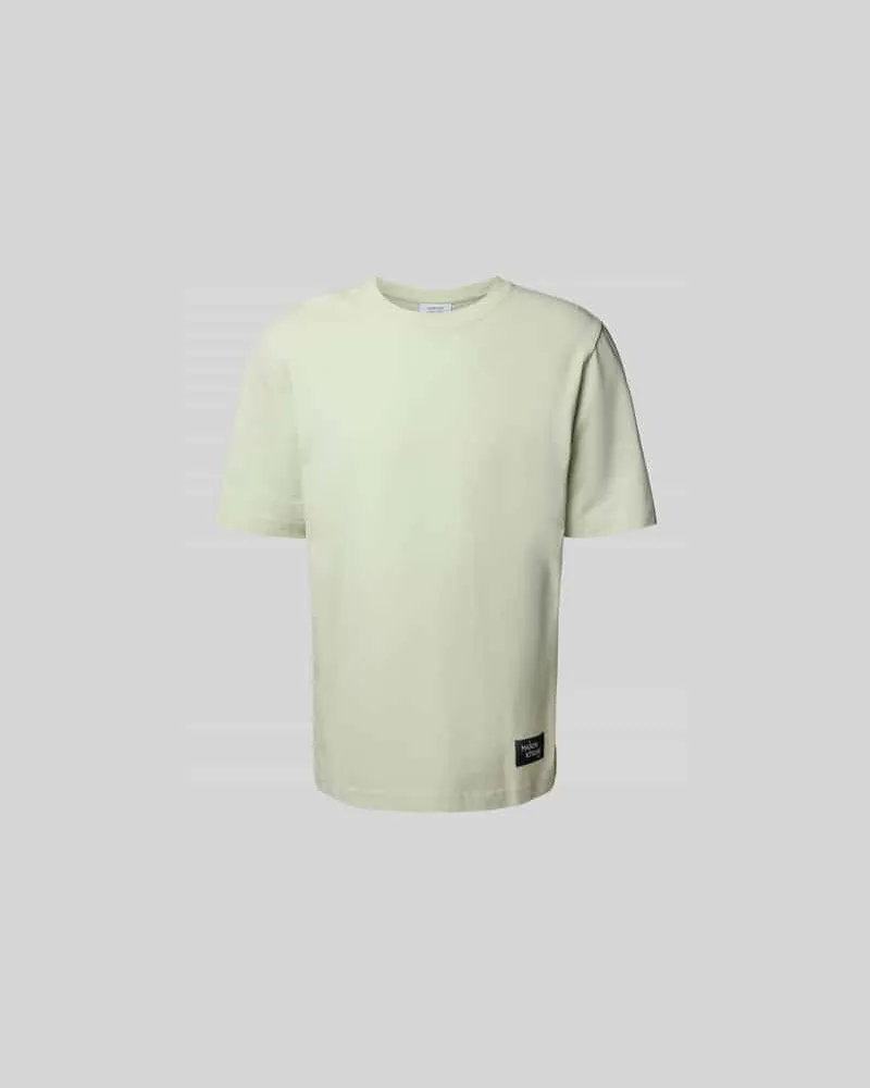 Kitsuné Regular Fit T-Shirt aus reiner Baumwolle Mint