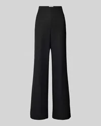 RAFFAELLO ROSSI  Wide Leg Stoffhose mit elastischem Bund Modell 'ANAIS Black