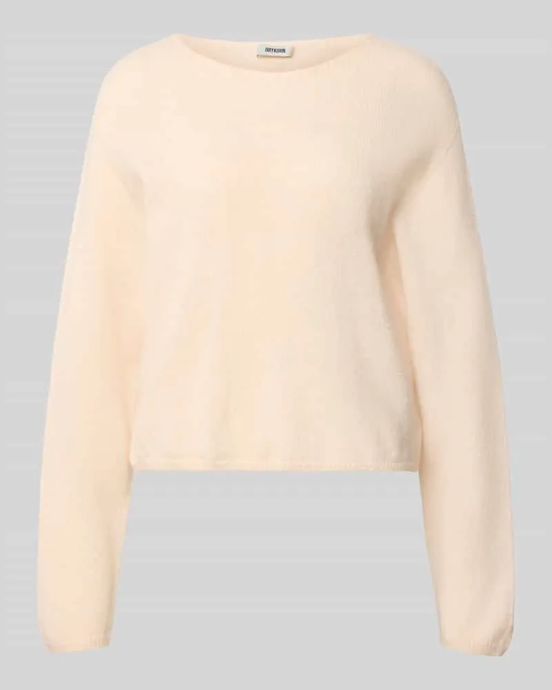 Drykorn Strickpullover aus Woll-Mix mit Alpaka-Anteil Modell 'IMENY Hellrosa