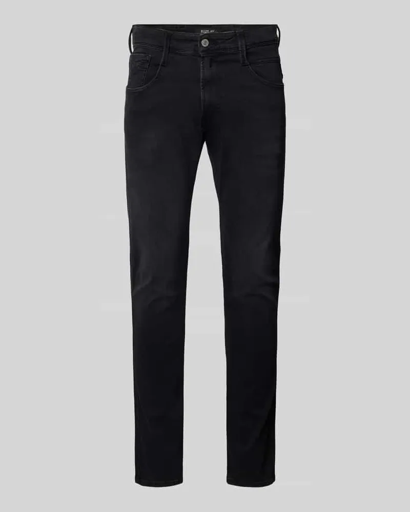 Replay Slim Fit Jeans ANBASS Dunkelgrau