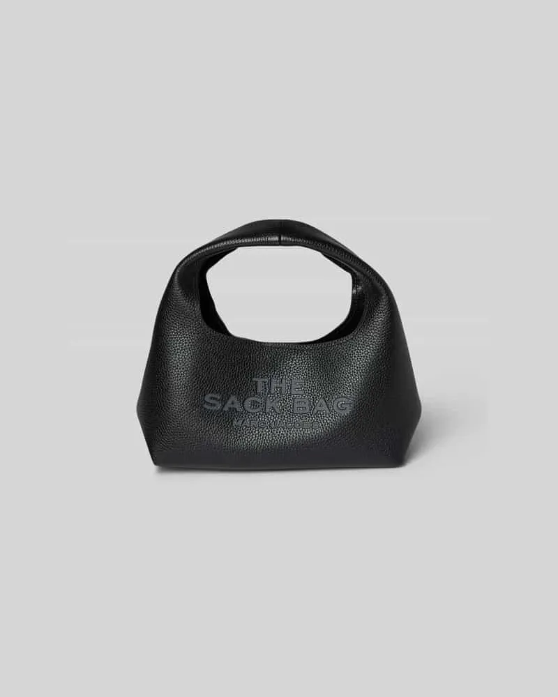 Marc Jacobs Henkeltasche aus echtem Rindsleder Black