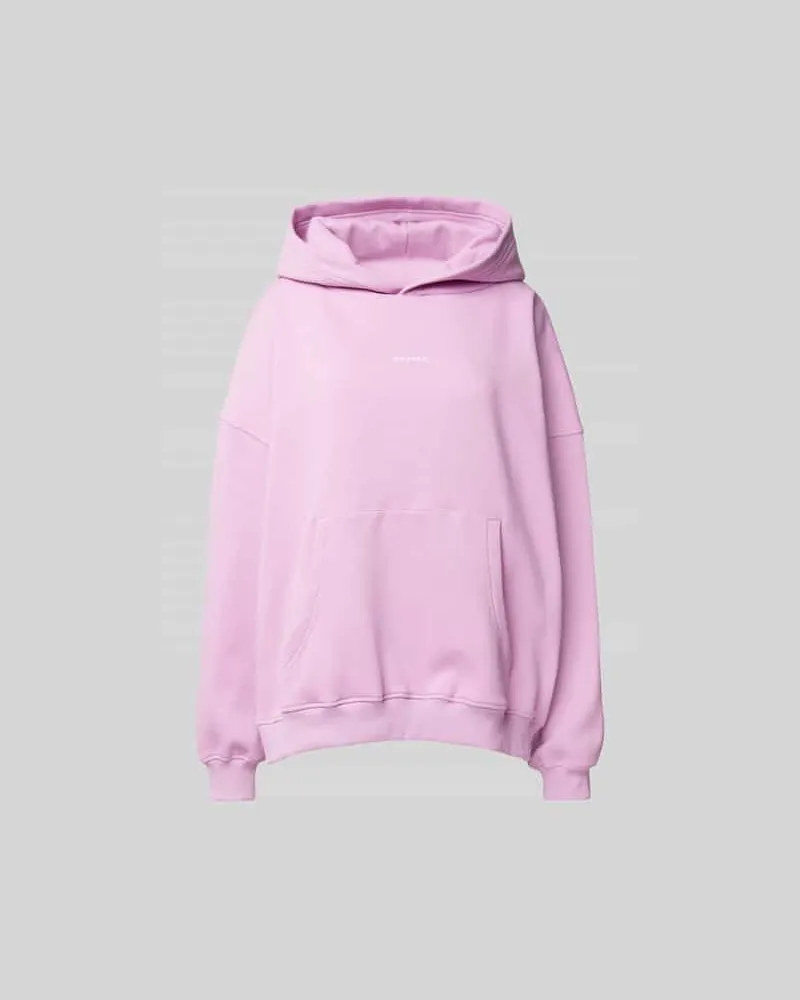 OH APRIL Oversized Hoodie aus Baumwoll-Mix Lila