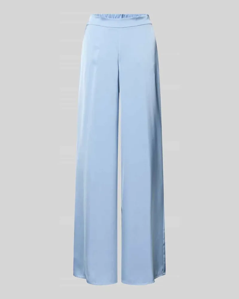 Vera Mont Stoffhose mit elastischem Bund Hellblau