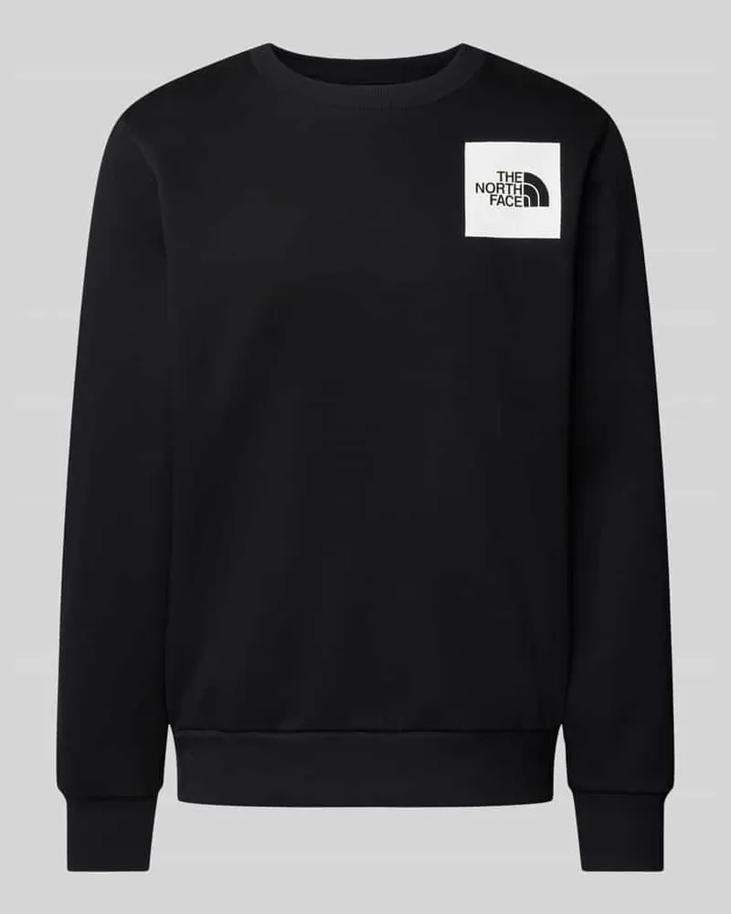 The North Face Sweatshirt mit Label-Print Black