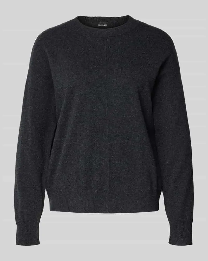HUGO BOSS Relaxed Fit Strickpullover aus reinem Kaschmir Modell 'FASCONA Black