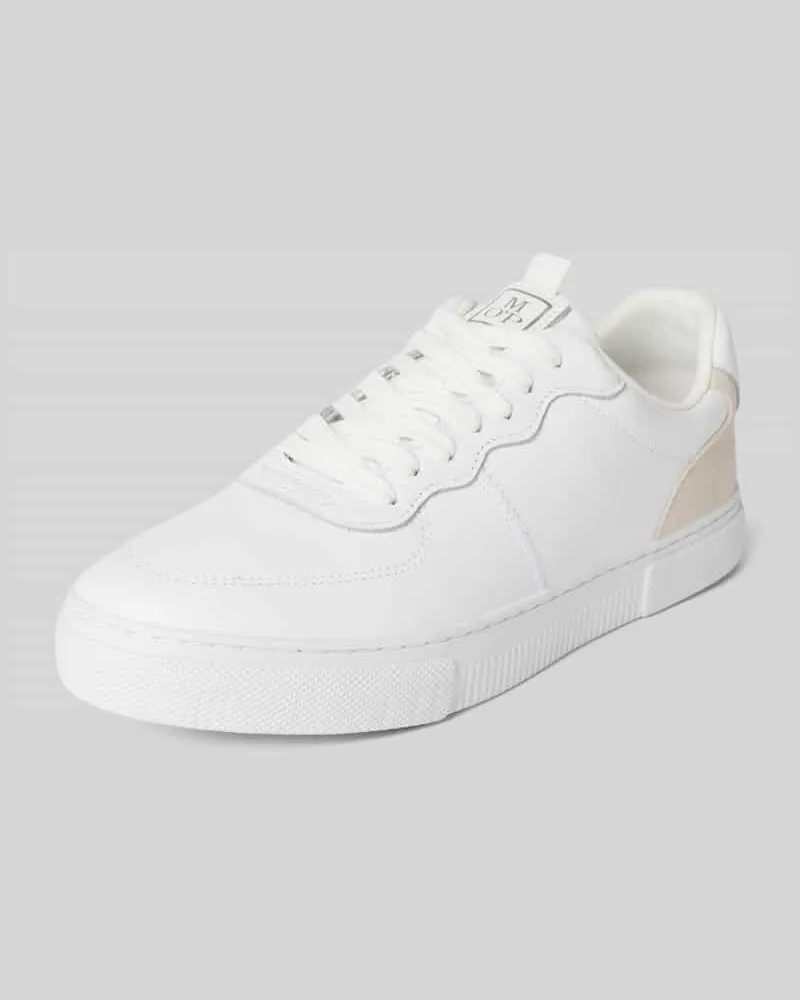 Marc O'Polo Sneaker mit Schnürverschluss Weiss