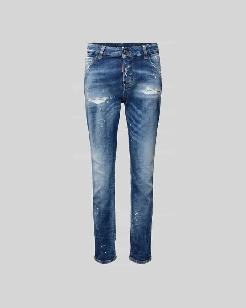 Dsquared2 Jeans im Used-Look Marine