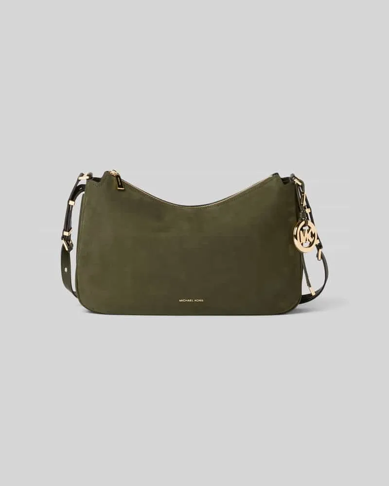 Michael Kors Umhängetasche in Leder-Optik Modell 'NOLITA Oliv