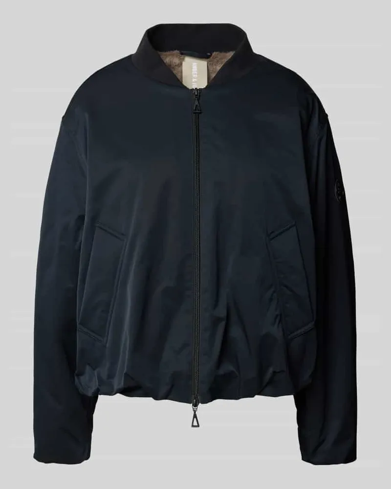 AMBER & JUNE Jacke mit Stehkragen Marine