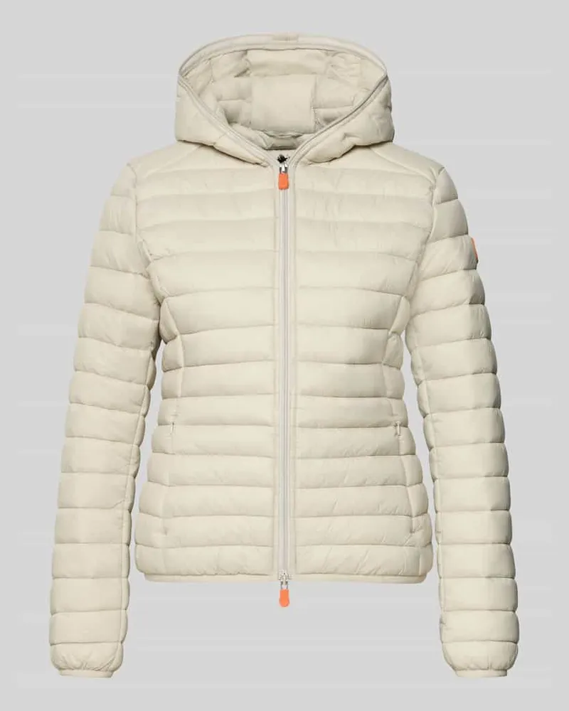 Save The Duck Steppjacke mit Kapuze Modell 'DAISY Beige